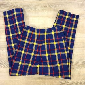 Vintage 70s Pendleton wool pants, size 4, plaid pants